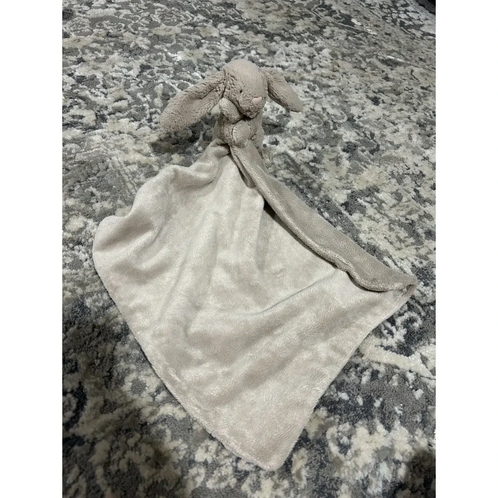Jellycat Baby Lovey Security‎ Blanket Plush Beige Bashful Bunny,Replacement